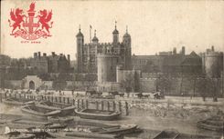 England - England - London - The Tower from To rivet - CPA
