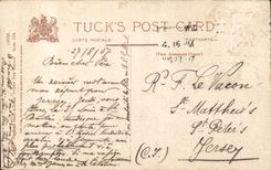 England - England - London - The Tower from To rivet - CPA