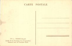 Nimes - Garten des Brunnens - Alex CPA