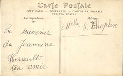 Nimes - der Garten des Brunnens CPA