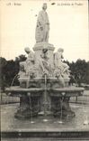 Nimes - der Brunnen Pradier CPA