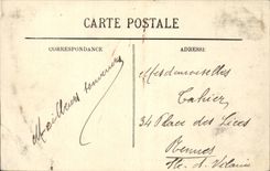 Nimes - Esplanade und Ansicht in Richtung zur Arena CPA