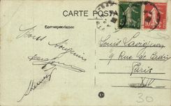 Nimes - Esplanade CPA