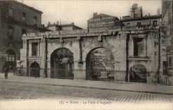 Nimes - das Gatter von Auguste CPA