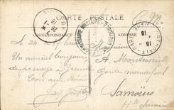 Grenoble - Seen from of Fort Plane CPA