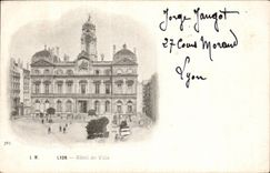 Lyon - Rathaus - CPA