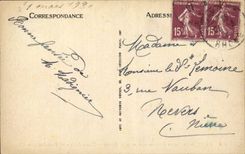 Lyon - der Gaumen-Handels- und Borse - CPA