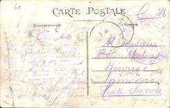 CPA Lyon Slope of Fourviere seen of the Tilsitt bridge