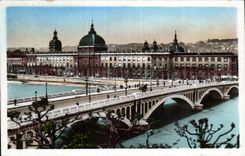 CPA Lyon Bridge Wilson and Hotel God