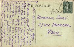 CPA Hyeres gesehen von der oberen Stadt und von den Ruinen des Schlosses