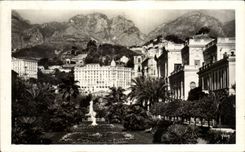 CPSM Menton and its gardens