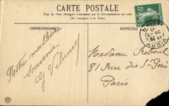 Vichy - Hotel de Ville - CPA 