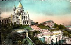 Paris - 18 - Le Sacre Coeur - Montmartre - CPA 