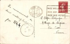 Nice - Palate of the Pier and the Gardens of the King Albert I - CPA