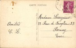 CPA Vichy Le casino Cote theatre