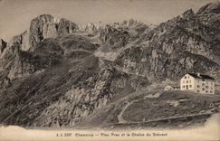 CPA Chamonix Plan Praz et la chaine du Brevent