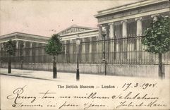 England - England - London - The British Museum - CPA
