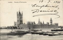 England - England - London - Houses off Parliment - CPA