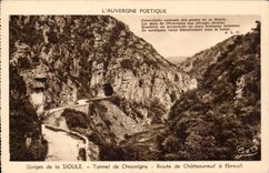 Auvergne Poetique Falls of Sioule Route of Chateauneuf has Ebreuil - CPA