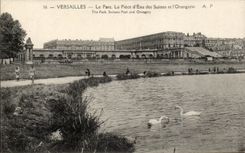 Versailles - the Park - the Water Part of Swiss and the Orangery - CPA