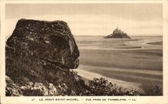 Mont Saint Michel - Seen from of Tombeaine - the CPA