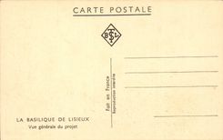 Lisieux - Basilika von Lisieux - CPA