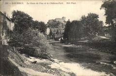 Lourdes - Gave of Pau and Chataeu Fort - CPA