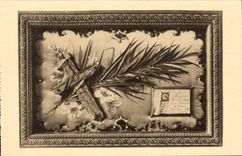 Religion - intact Palm retrouvee in the cerceuil of Sainte Therese of the Jesus Child - CPA