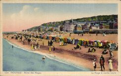 Trouville - Queen of the Beaches - CPA