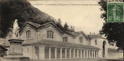 Luchon - Statue von Etingny und von hydropathischer Einrichtung - CPA