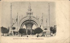 Paris - Exposition 1900 - Porte Monumentale - CPA 