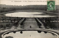 Versailles - the Park - View of the Water Part - CPA