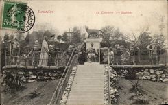 Lourdes - the Martyrdom - Ire Station - CPA