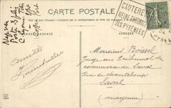 Cauterets - die Kaskade von Lutour - CPA