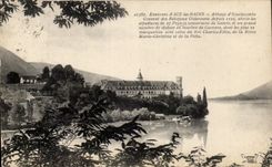 Aix les Bains - Abbey of Hautecombe - CPA