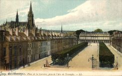 Nancy - Place de la Carriere - CPA 