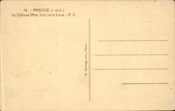 Amboise - Le Chateau et la Loire - CPA 