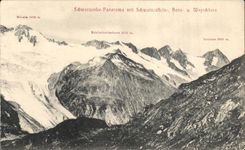 Suisse - Schweiz - Bergen - Scharzenfee - Scharzenhorn - Panorama - CPA 