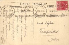 Lourdes - the Blessing of the Patients - CPA