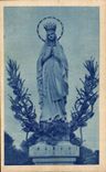 Lourdes - the Couronnee Virgin - CPA