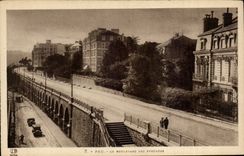 Pau - Strasse der Pyrenees - CPA