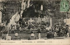 Lourdes - the Cave - CPA