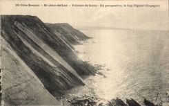 Saint Jean de Luz - Falaises de Socoa - CPA 