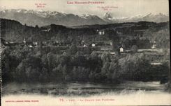 Pau - the Chain of the Pyrenees - CPA