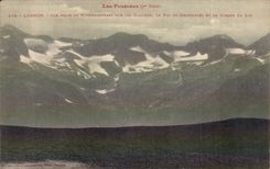 Luchon - Seen from of Superbagneres on the Glaciers - CPA
