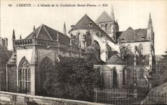 CPA Lisieux der Apse des Kathedrale Saint Pierre