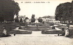 CPA Lisieux der allgemeine Garten