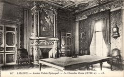 CPA Lisieux alter episkopaler Gaumen der Raum golden