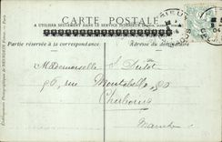 CPA Lisieux alter episkopaler Gaumen der Raum golden