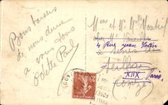 CPA Trouville Queen of the beaches View towards the beach